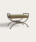 Ainsley Stool - Bronze - Military