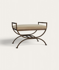 Ainsley Stool - Bronze - Oak