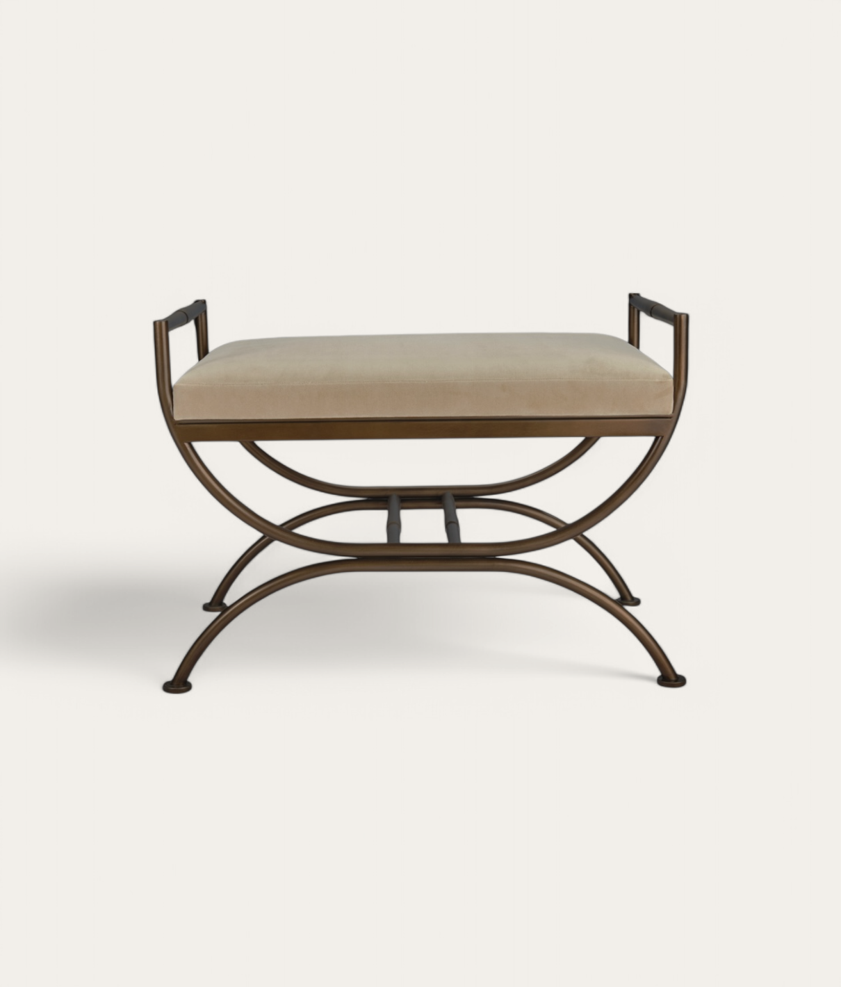 Ainsley Stool - Bronze - Oak