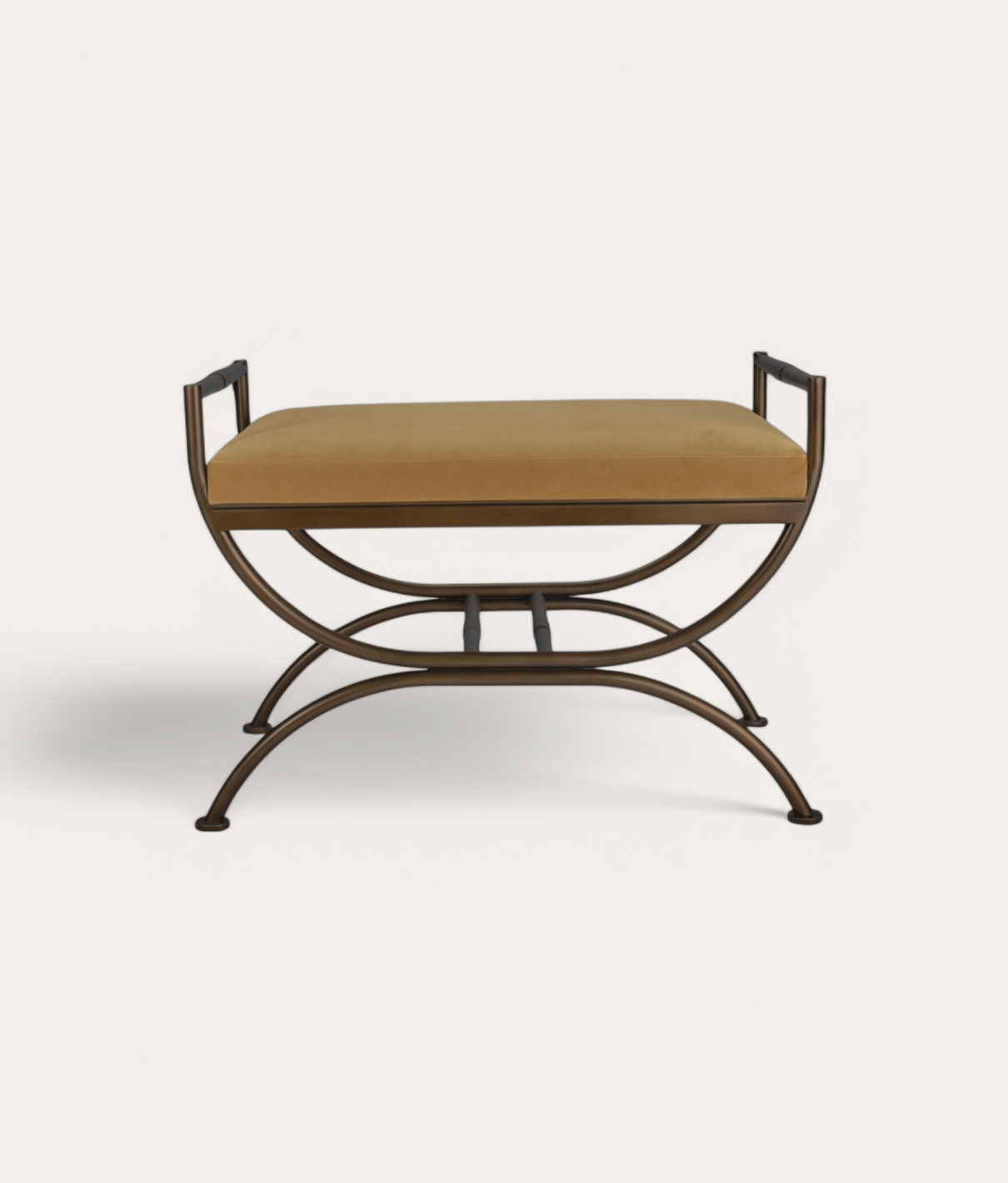 Ainsley Stool - Bronze - Umber