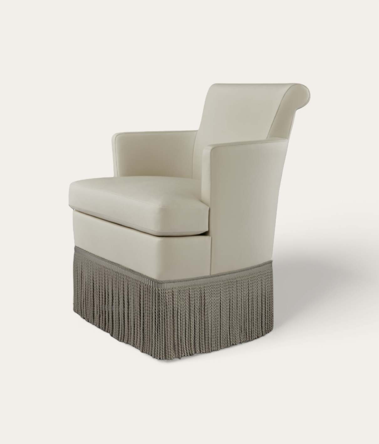 Apsley Dressing Table Chair - Ivory