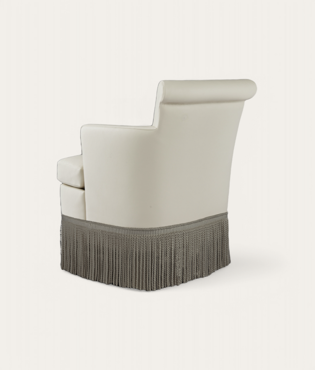 Apsley Dressing Table Chair - Ivory