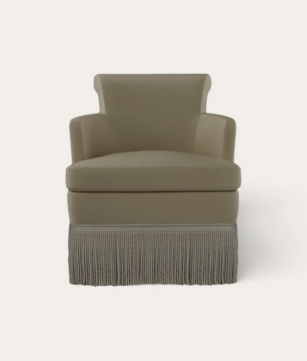 Apsley Dressing Table Chair - Stone