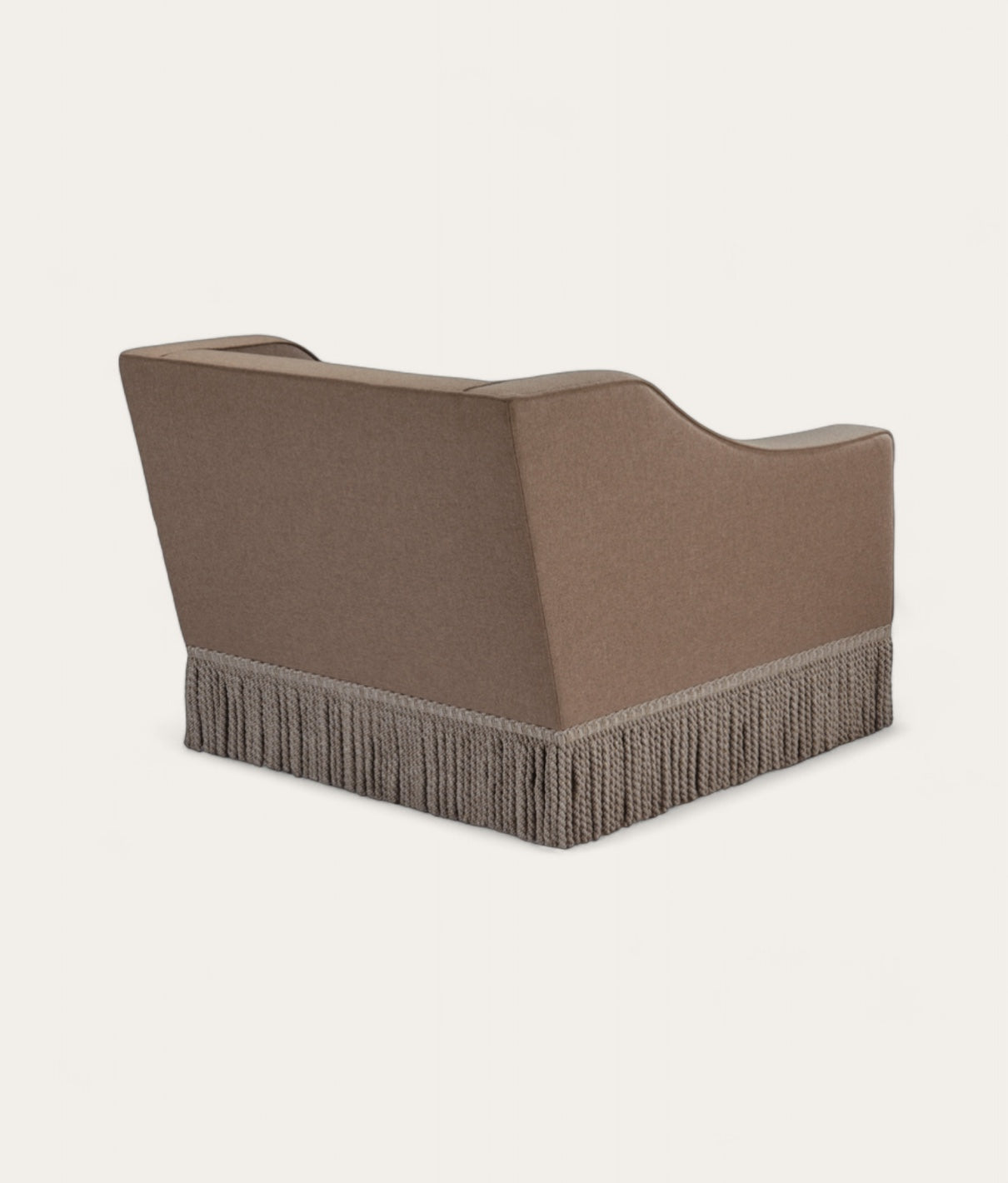 Brunel Armchair - Fringe - Clay