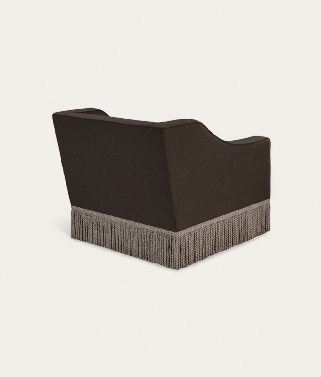 Brunel Armchair - Fringe - Bronze