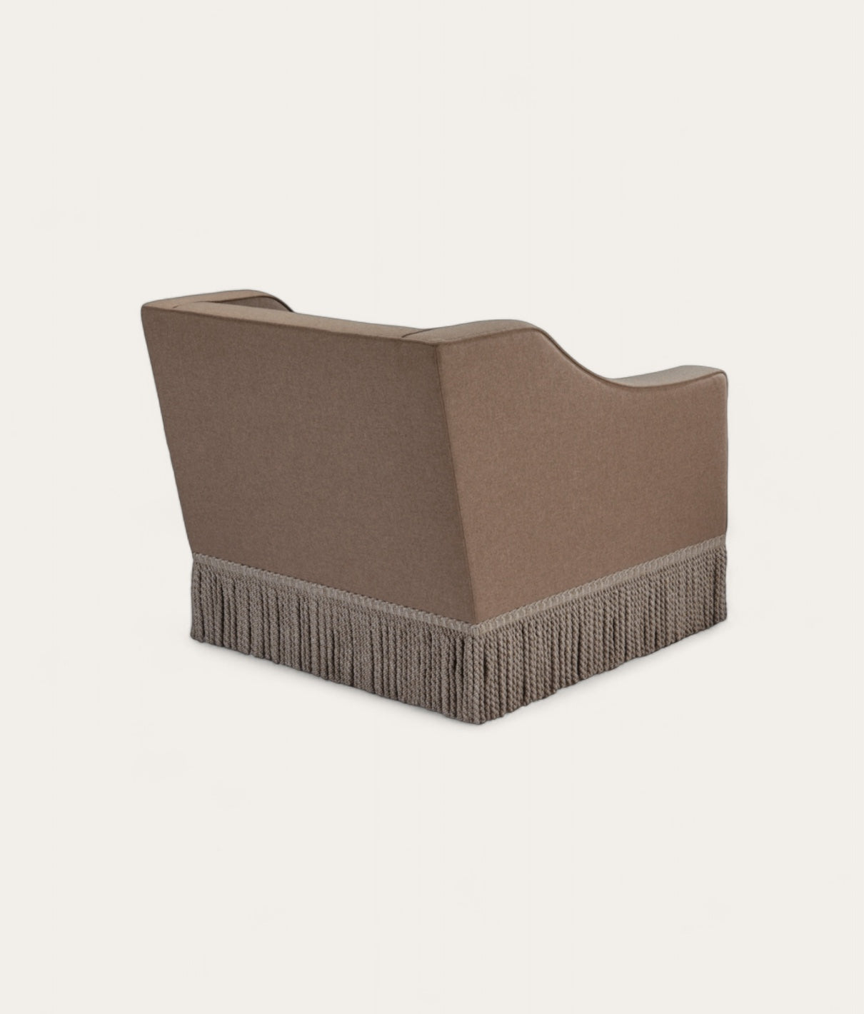Brunel Armchair - Fringe - Clay