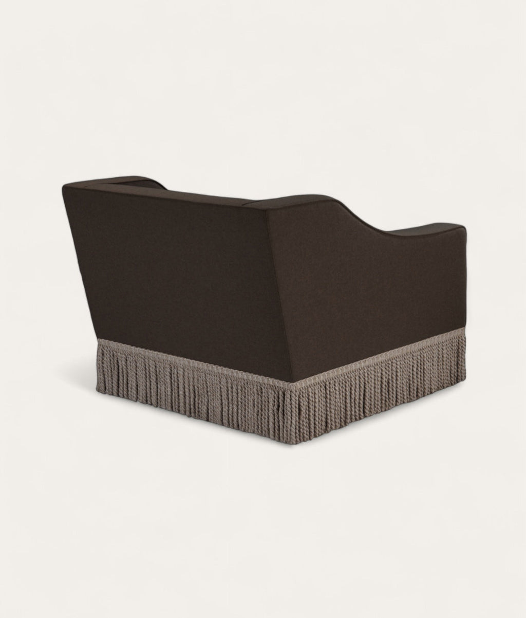 Brunel Armchair - Fringe - Bronze