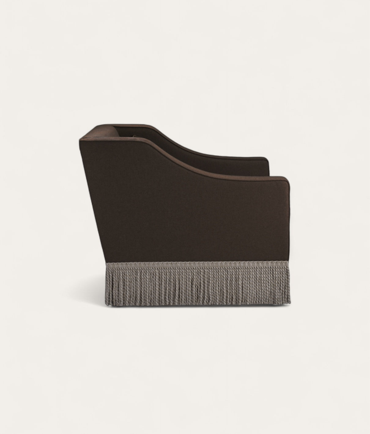 Brunel Armchair - Fringe - Bronze