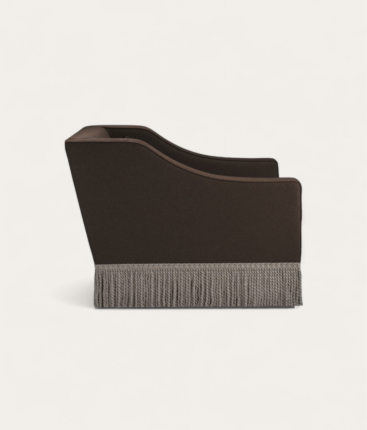 Brunel Armchair - Fringe - Bronze