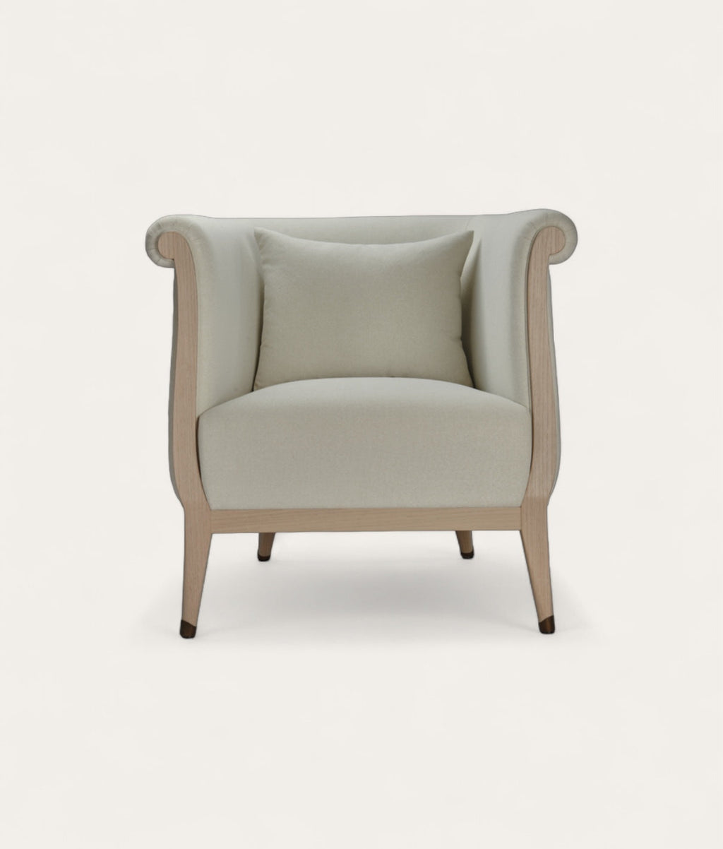Caspian Armchair - Ivory