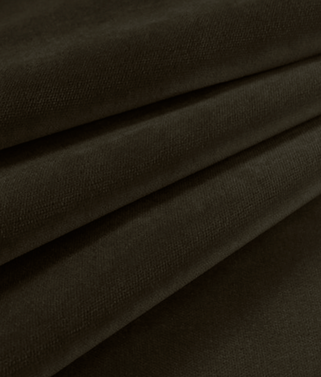 Ainsley Stool - Antique Brass - Dark Moss