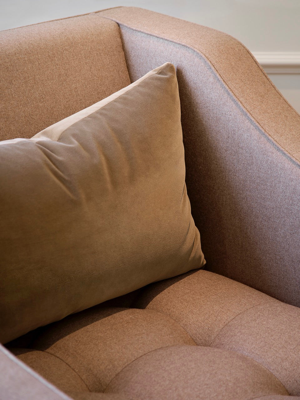 Brunel Armchair - Fringe - Bronze