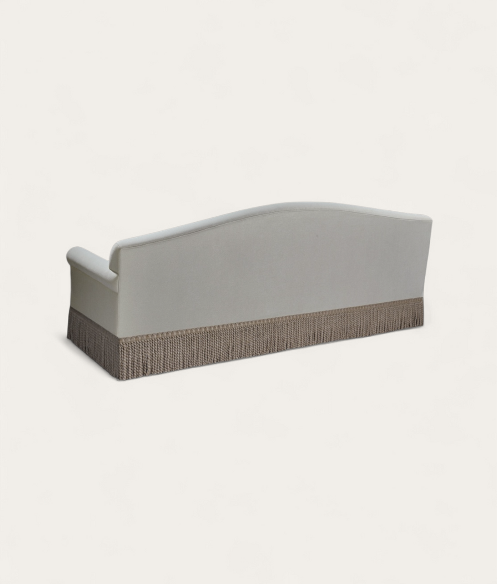 Lupton Sofa - Fringe - Linen
