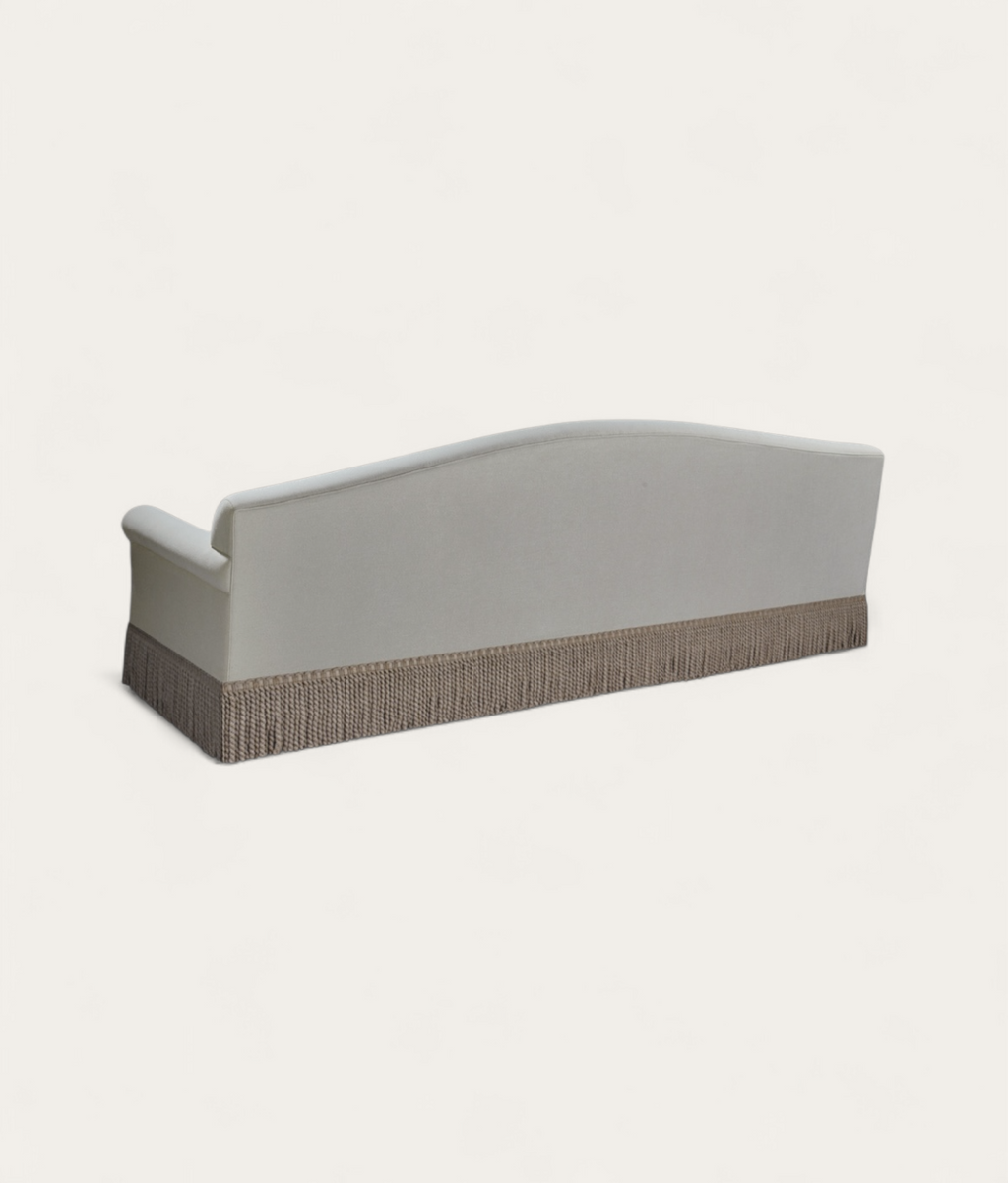 Lupton Sofa - Fringe - Linen