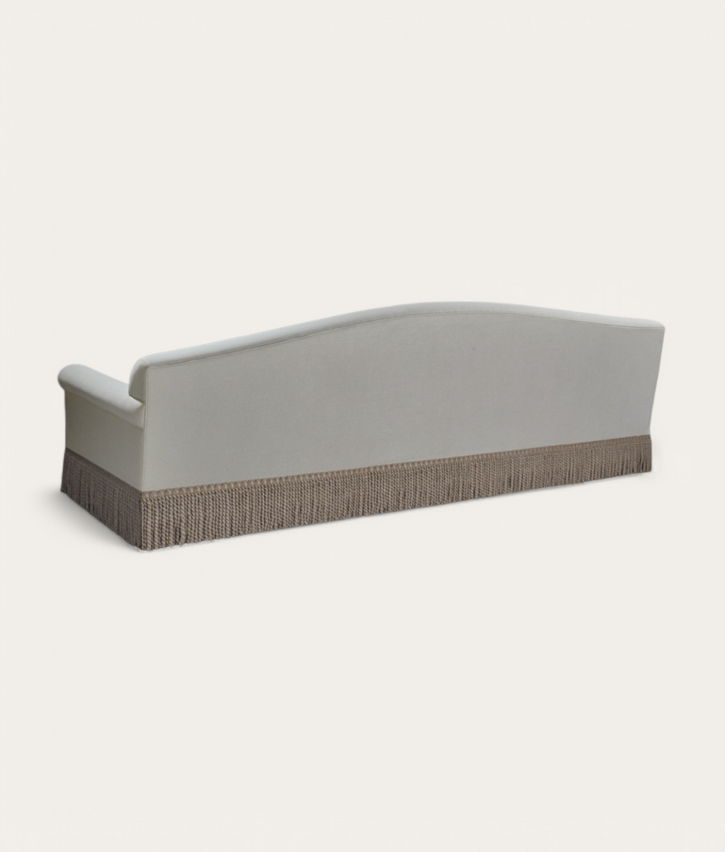 Lupton Sofa - Fringe - Linen