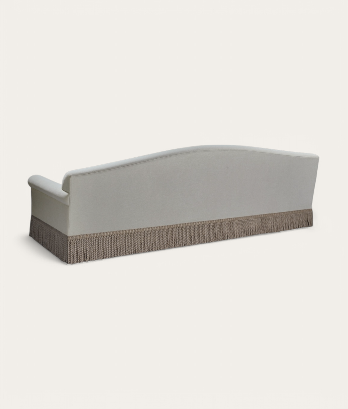 Lupton Sofa - Fringe - Linen