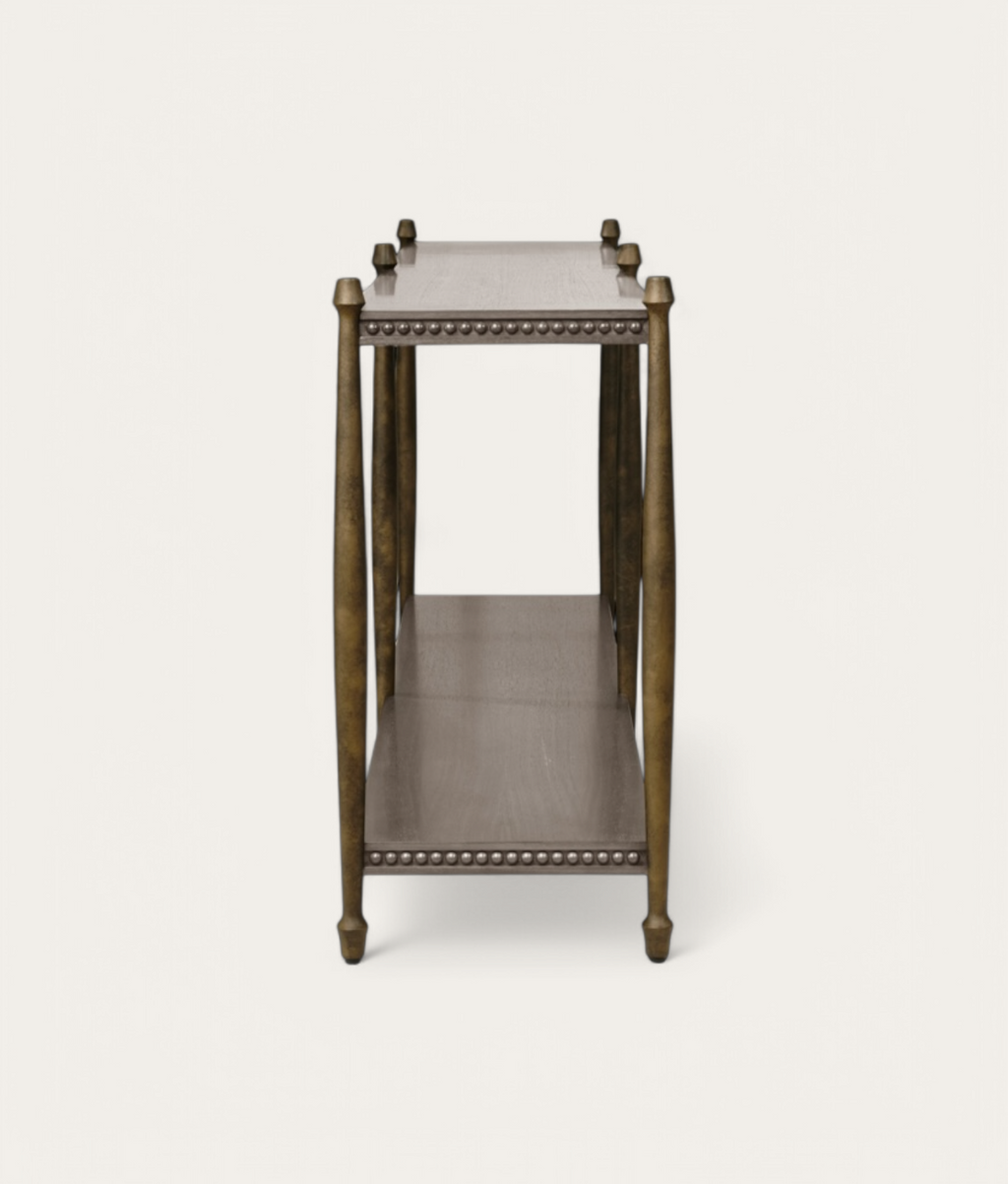 Morley Console - Mid Oak