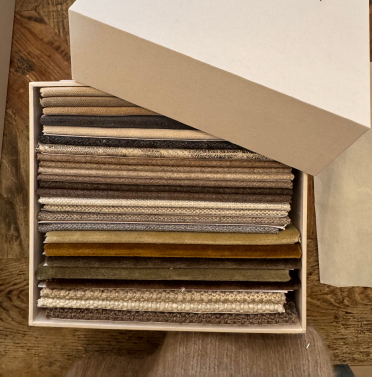 Single Fabric Sample Box